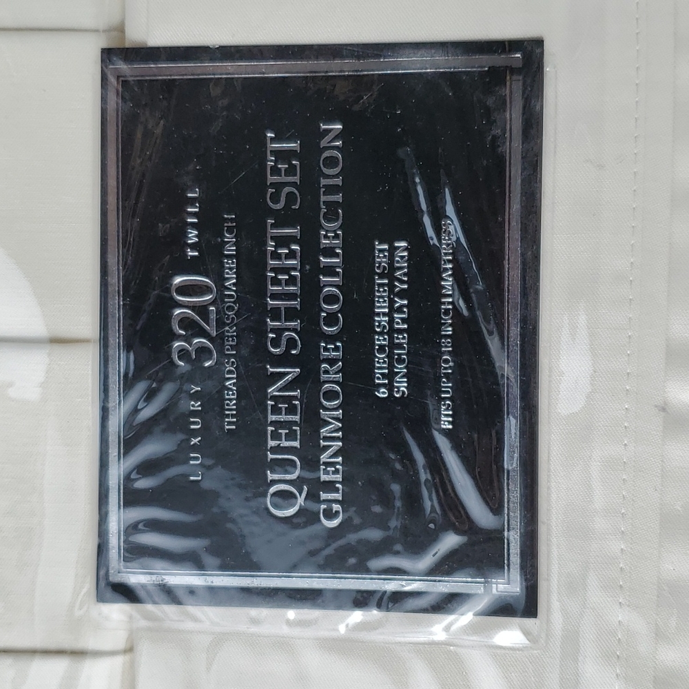 NWT Queen Sheet Set Glenmore Collection - Picture 2 of 4